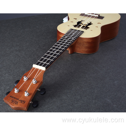 Couple holding hands ukulele